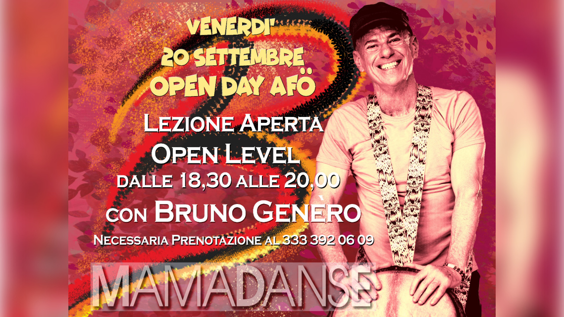 Lezione Aperta AFÖ con Bruno Genèro
