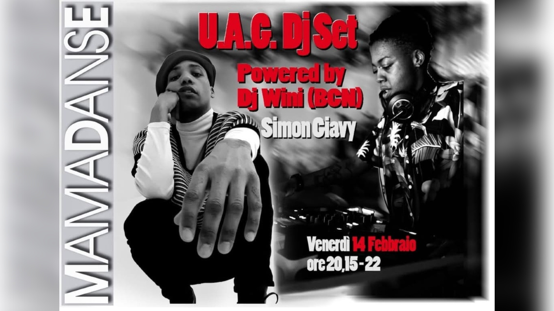 U.A.G. Dj Set con Simon Giavy e Dj Wini
